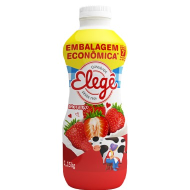 BEBIDA LACTEA ELEGE FERM MORANGO 1150GR