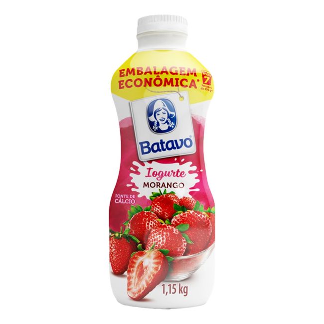 IOG BATAVO LIQUIDO MORANGO 1150GR