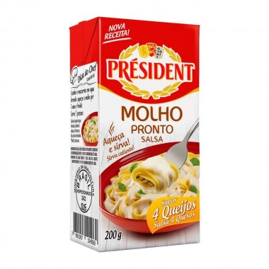MOLHO 4 QUEIJOS PRESIDENT 200GR