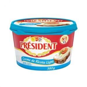 CREME DE RICOTA PRESIDENT LIGHT 380GR