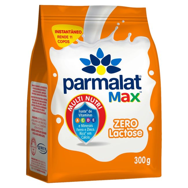 COMPOSTO LACTEO PARMALAT ZERO LAC 300GR