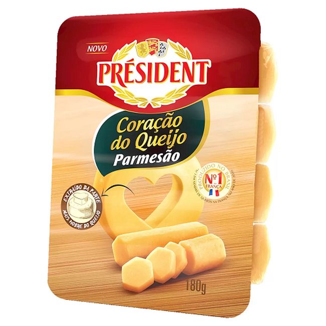 QUEIJO PRESIDENT PARMESAO CILINDRO 180GR