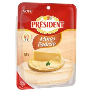 QUEIJO MINAS PADRAO PRESIDENT FAT 150GR