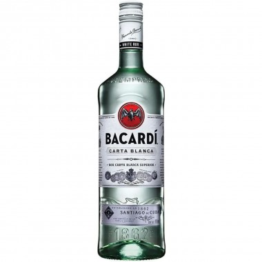 RUM BACARDI CARTA BLANCA GF 700ML
