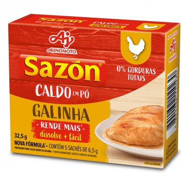 CALDO SAZON GALINHA 32,5GR