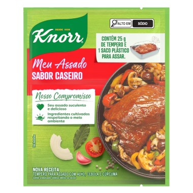 TEMPERO KNORR MEU ASSADO CASEIRO 25GR