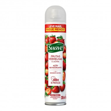 DESOD SUAVE FRUT VERM AERO LV+ 200ML