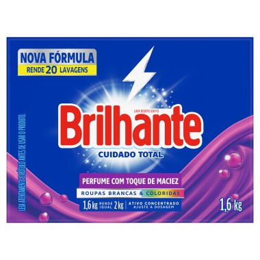 DETERGENTE PO BRILHANTE CUID TOT CX 800G