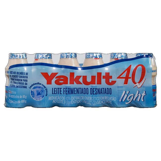 LEITE FERMENTADO YAKULT 40LIGHT BOPP480G
