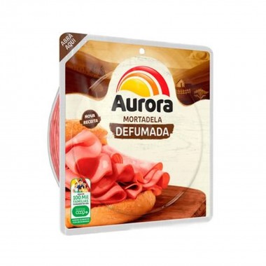 MORTADELA AURORA DEFUMADA FAT 180GR