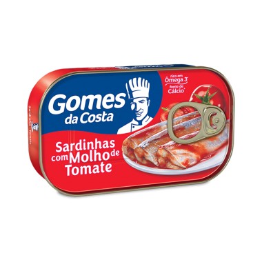 SARDINHA GOMES DA COSTA MOLHO TOM 125GR