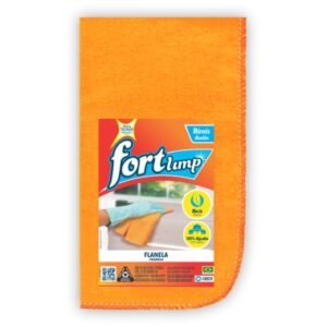 PANO FLANELA FORT LIMP 38X26CM UN