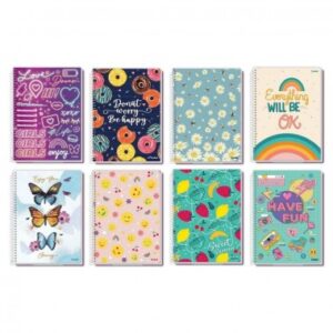 CADERNO CREDEAL CD MY COLLEC 10M 160 FEM