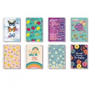 CADERNO CREDEAL MY COLLEC 14 80FLS FEM