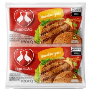 HAMBURGUER PERDIGAO BOVINO 56GR
