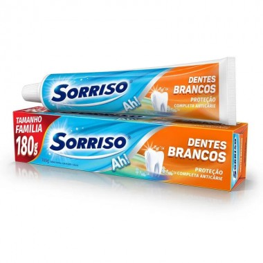 CREME DENTAL SORRISO DENTES BCOS 180GR