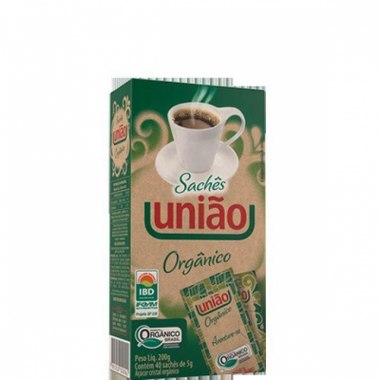 ACUCAR UNIAO ORGANICO SACHE 200GR