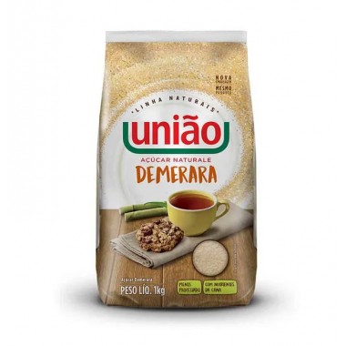ACUCAR DEMERARA UNIAO NATURALE 1KG