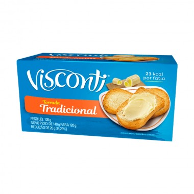 TORRADA VISCONTI TRADICIONAL 120GR