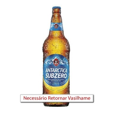 CERVEJA ANTARCTICA SUBZERO LITRAO