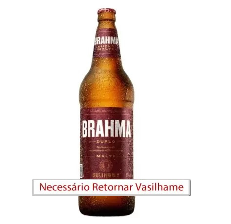7891991295260 CERVEJA BRAHMA DUPLO MALTE LITRAO