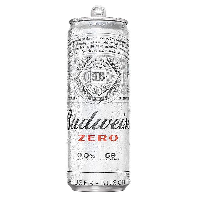 CERVEJA BUDWEISER ZERO ALC LN 330ML