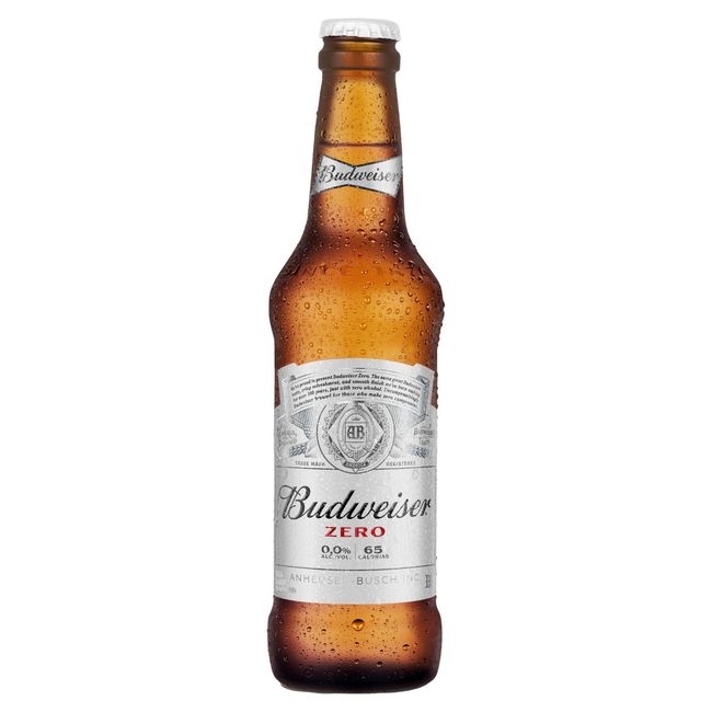 CERVEJA BUDWEISER ZERO ALC LN 330ML
