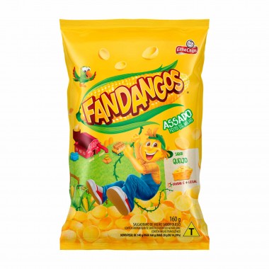 CHIPS FANDANGOS QUEIJ 160