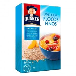 AVEIA QUAKER FLOCOS FINOS 165GR