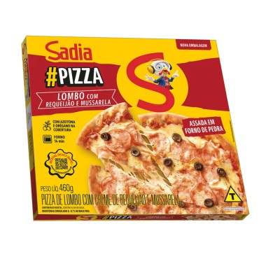 PIZZA SADIA LOMBO 460GR