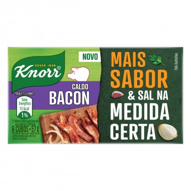 CALDO KNORR BACON E LOURO 57GR