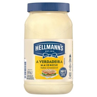 MAIONESE HELLMANNS POTE 500GR