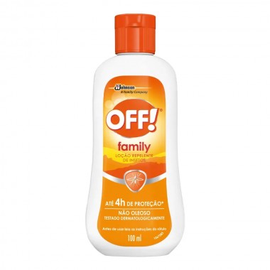 REPELENTE OFF FAMILY LOCAO HIDRAT 100ML