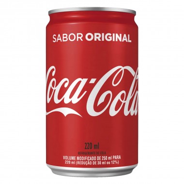 REFRIGERANTE COCA COLA MINI LATA 220ML