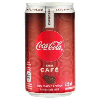 REFRIGERANTE COCA COLA CAFE LATA 220ML