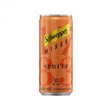 BEBIDA MISTA SCHWEPPES SPRITZ LT 269ML