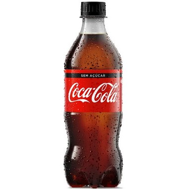 REFRIGERANTE COCA COLA ZERO 600ML