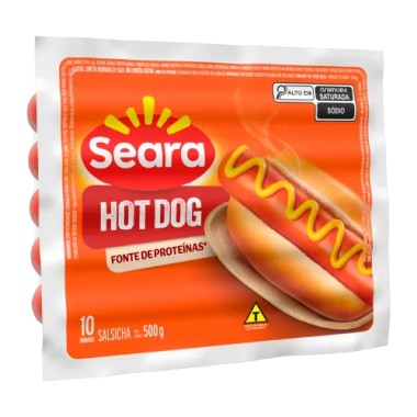 SALSICHA SEARA HOT DOG 500GR