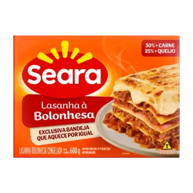 LASANHA SEARA BOLONHESA 600GR