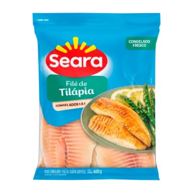 PXE SEARA FILE DE TILAPIA CONG 600GR