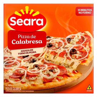 PIZZA SEARA CALABRESA 460GR