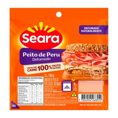 PEITO PERU SEARA FATIADO 150g