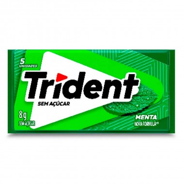 CHICLE TRIDENT MENTA 8GR