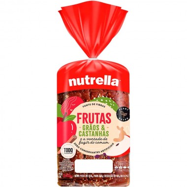 PAO NUTRELLA SUPREME FRUTAS 500G