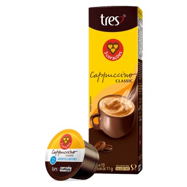 CAFE TRES CORACOES CAPS CAPUCCINO 88GR