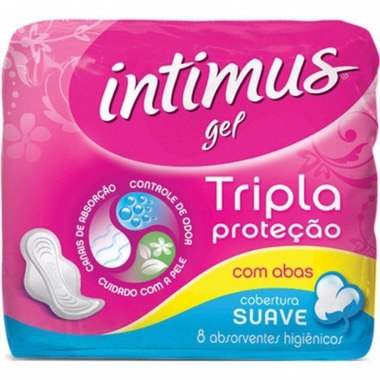ABSORVENTE INTIMUS GT C/A