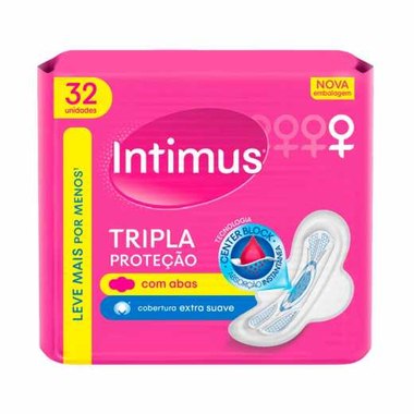 ABSORV INTIMUS TRIPLA SUAVE C ABAS 32UN