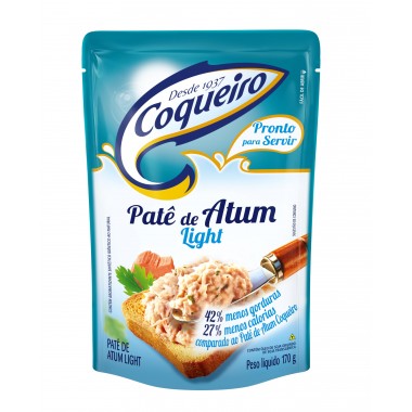PATE COQUEIRO ATUM TRAD LIGHT 170GR