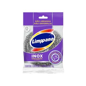 ESPONJA ACO INOX LIMPPANO 1UN