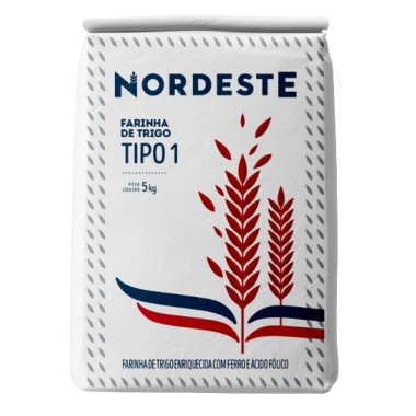 FARINHA TRIGO NORDESTE ESPECIAL 5KG